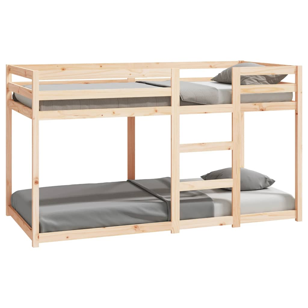 Bunk Bed without Mattress 90x190 cm Single Solid Wood Pine