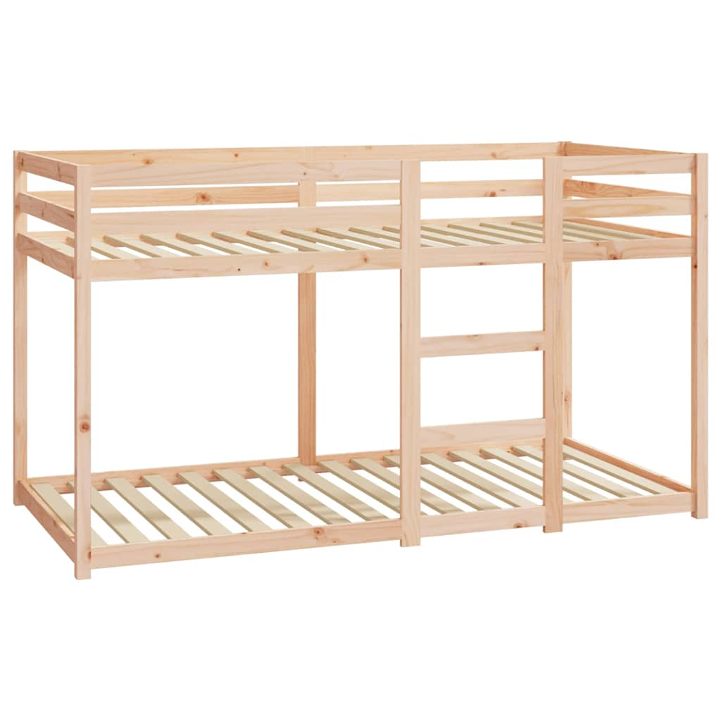 Bunk Bed without Mattress 90x190 cm Single Solid Wood Pine