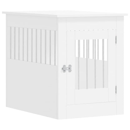 Dog Crate Furniture White 55x80x68 cm Engineered Wood