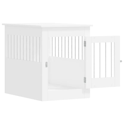 Dog Crate Furniture White 55x80x68 cm Engineered Wood