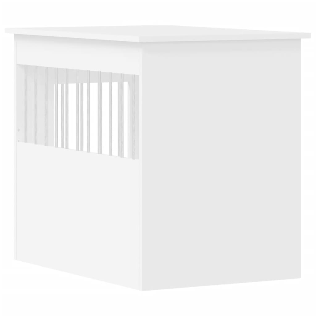 Dog Crate Furniture White 55x80x68 cm Engineered Wood