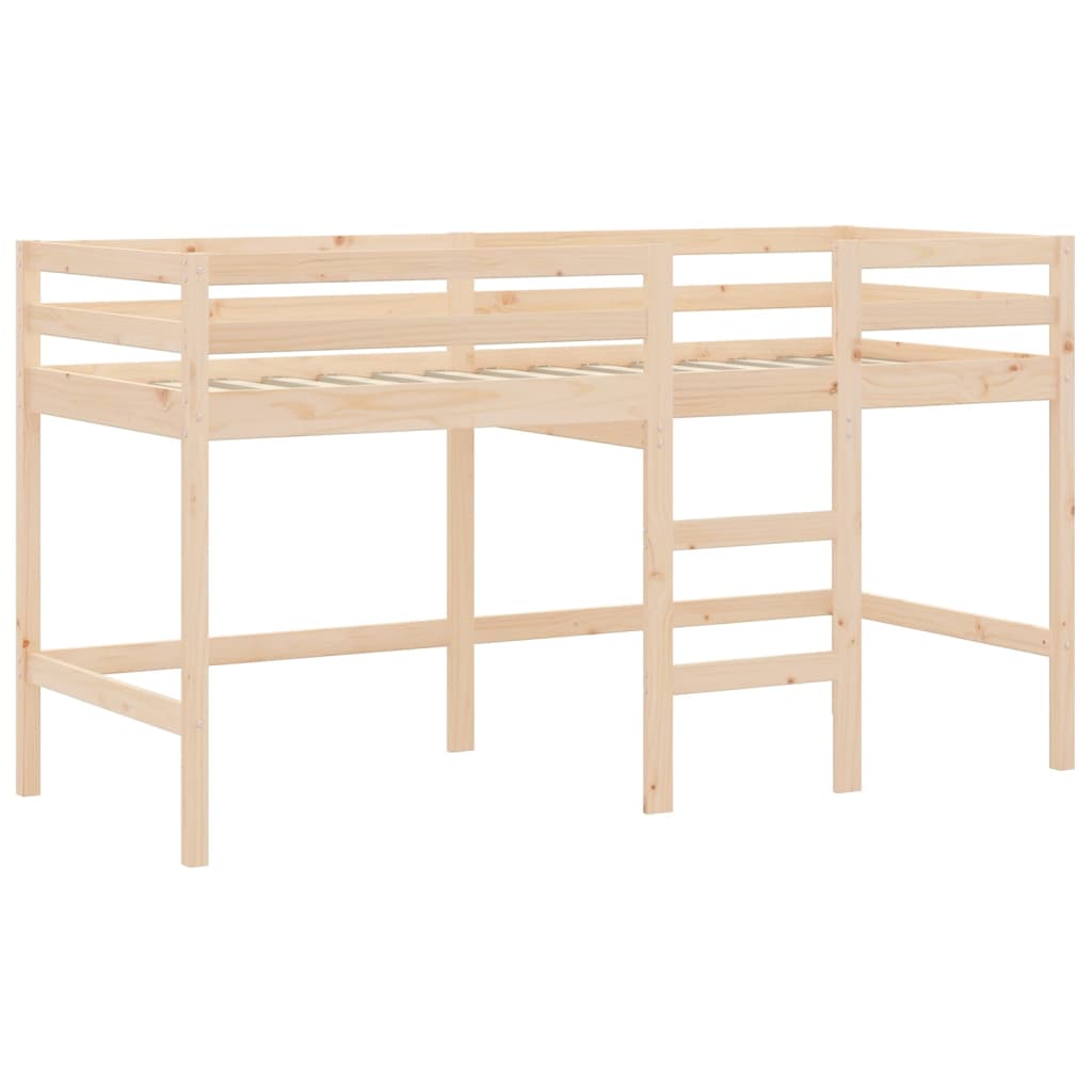 Kids' Loft Bed without Mattress with Ladder 80x200 cm