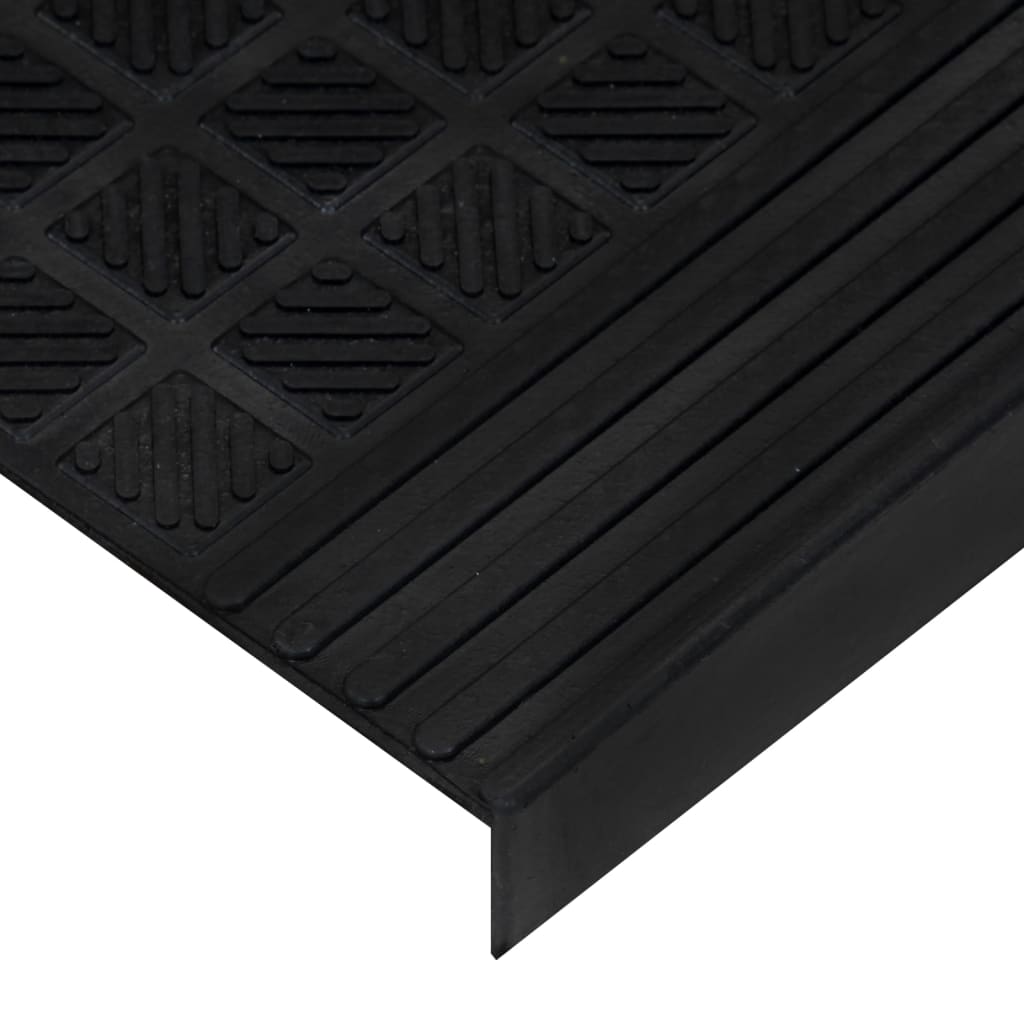 Stair Treads 5 pcs 25x75 cm Rubber