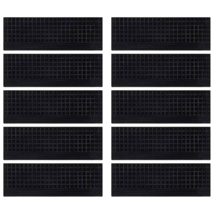 Stair Treads 10 pcs 25x75 cm Rubber