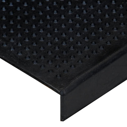 Stair Treads 10 pcs 25x75 cm Rubber