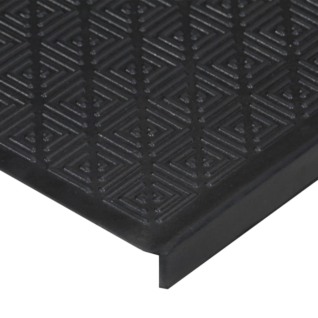 Stair Treads 5 pcs 25x75 cm Rubber