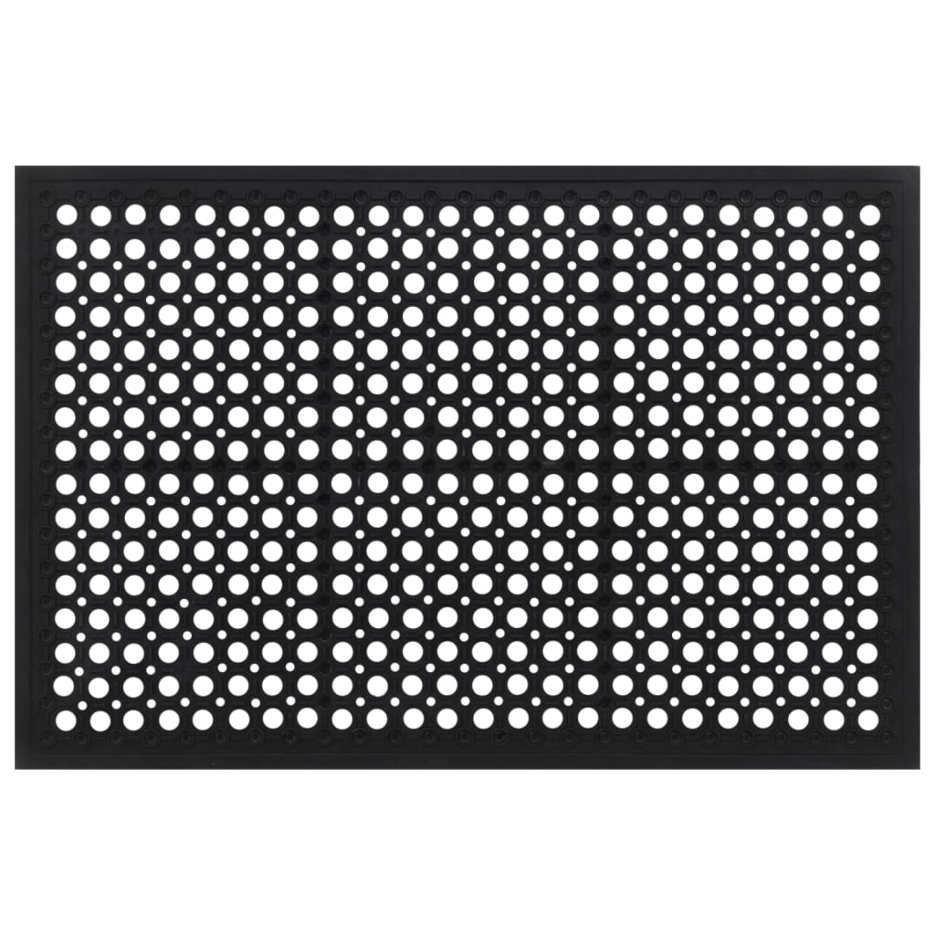 Door Mat Rectangular 60x90 cm Rubber