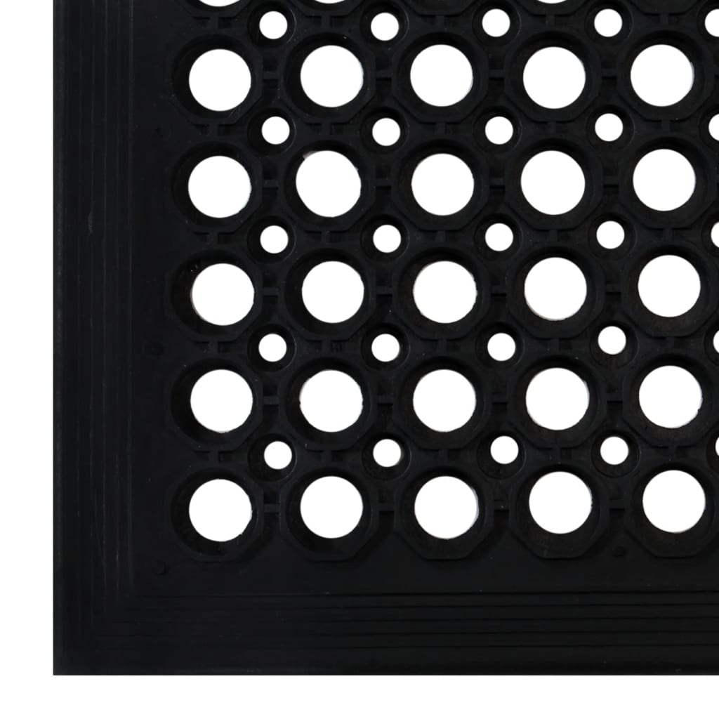 Door Mat Rectangular 60x90 cm Rubber