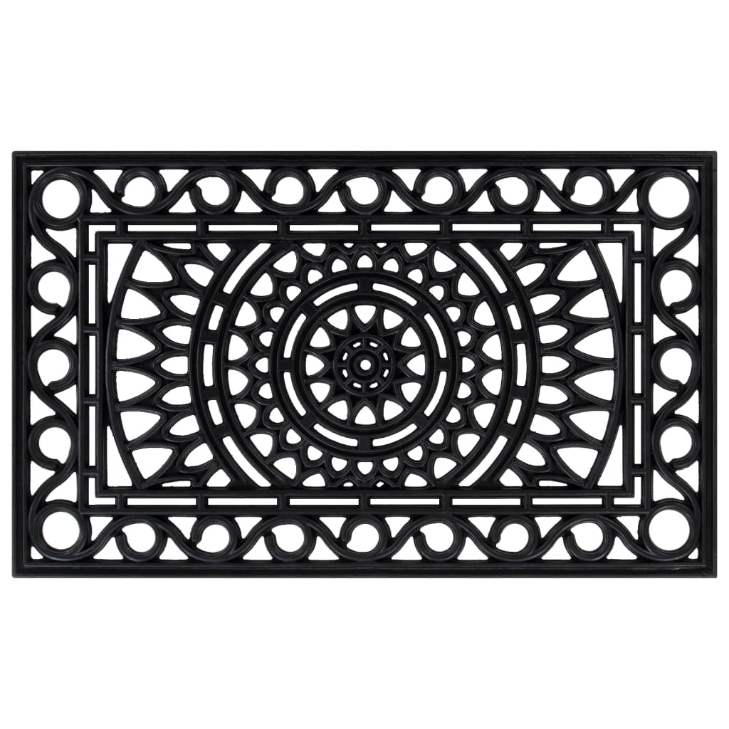 Door Mat Rectangular 45x75 cm Rubber