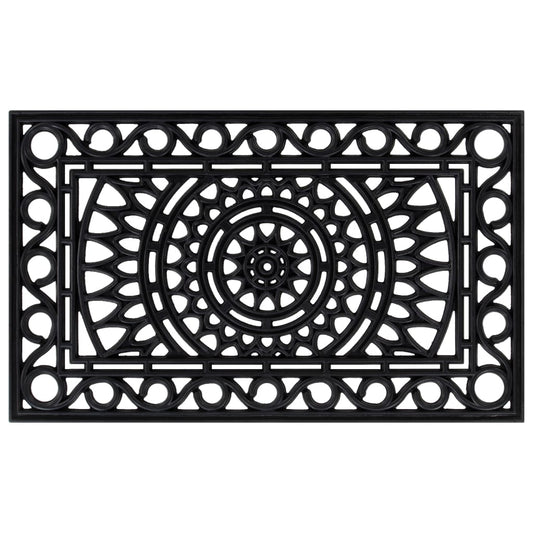 Door Mat Rectangular 45x75 cm Rubber