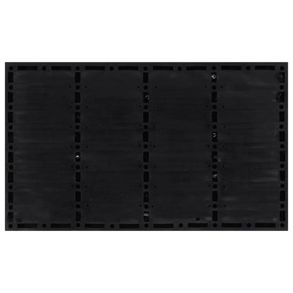 Door Mat Rectangular 45x75 cm Rubber and Coir