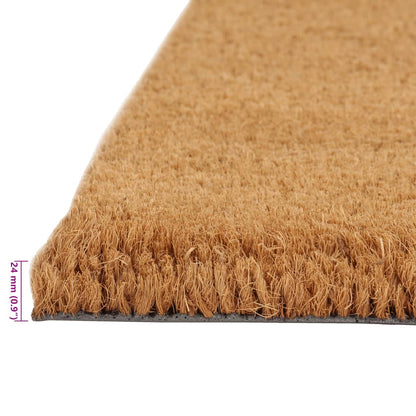 Door Mat Natural 40x60 cm Tufted Coir