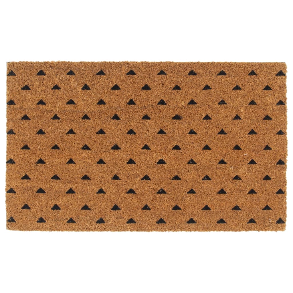 Door Mat Natural 45x75 cm Tufted Coir