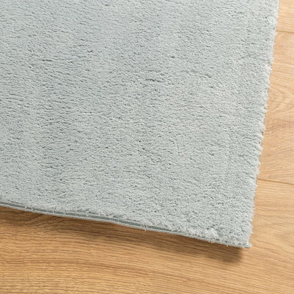 Rug HUARTE Short Pile Soft and Washable Blue 160x160 cm