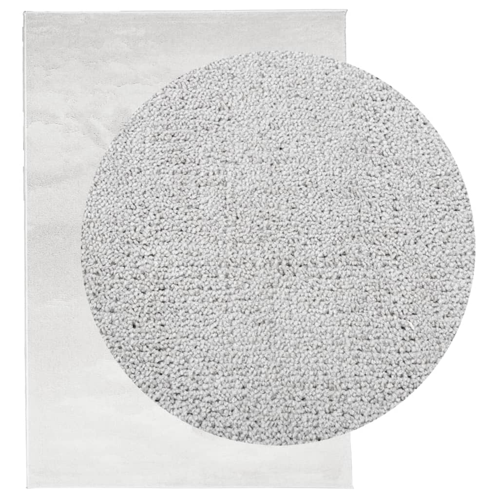 Rug OVIEDO Short Pile Grey 160x230 cm