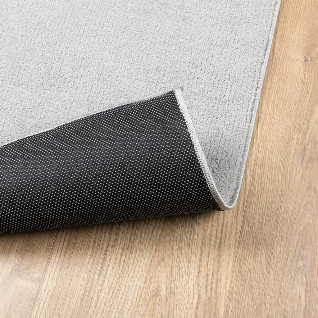 Rug OVIEDO Short Pile Grey 160x230 cm