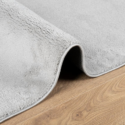 Rug OVIEDO Short Pile Grey 160x230 cm