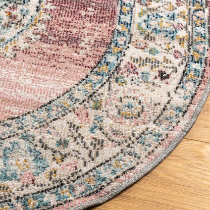 Rug ARBIZU Indoor and Outdoor Vintage Design Ø 200 cm