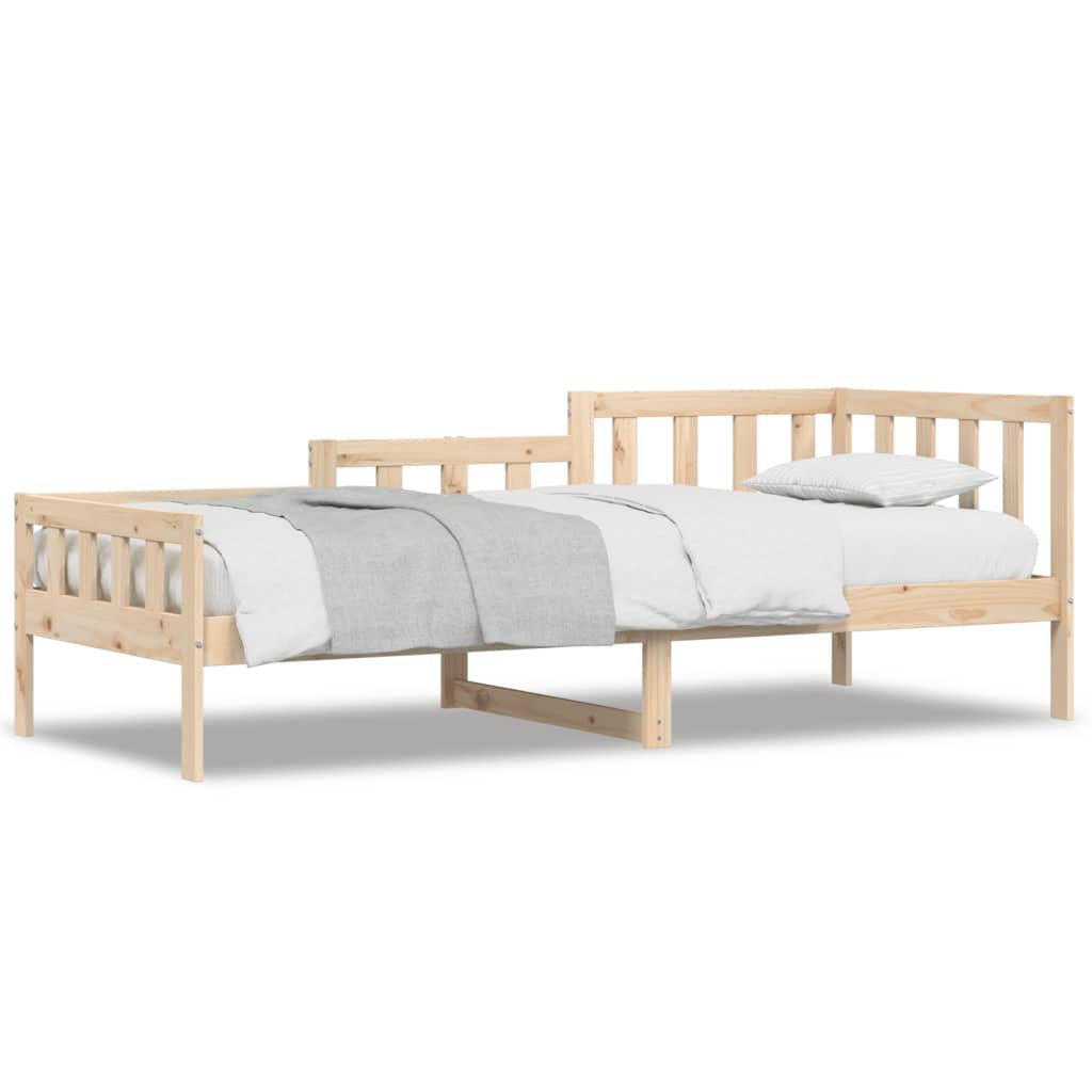 Day Bed without Mattress  90x190 cm Single Solid Wood Pine