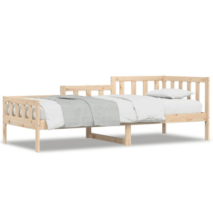 Day Bed without Mattress  90x190 cm Single Solid Wood Pine