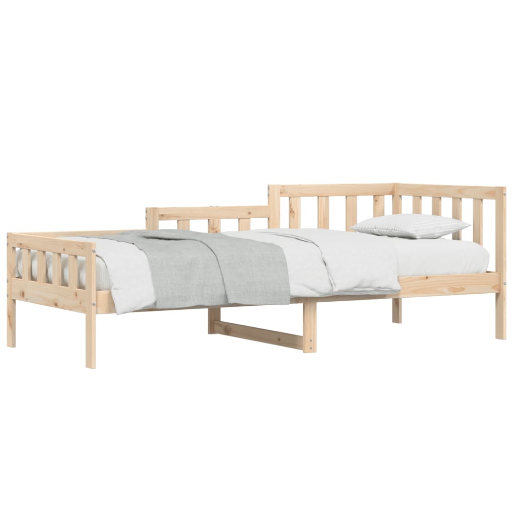 Day Bed without Mattress  90x190 cm Single Solid Wood Pine