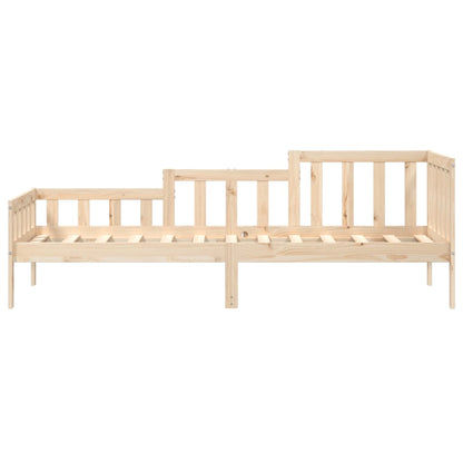 Day Bed without Mattress  90x190 cm Single Solid Wood Pine