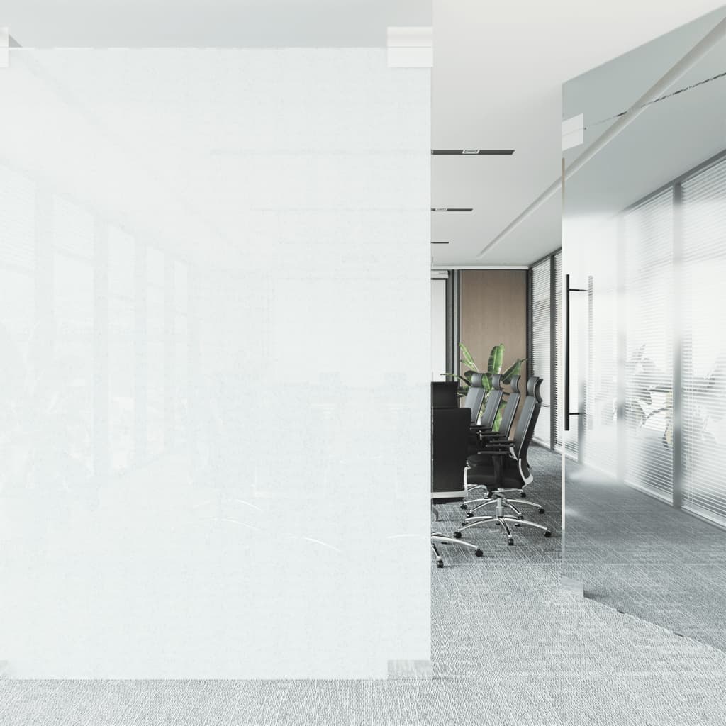 Window Film Frosted White 45x2000 cm PVC