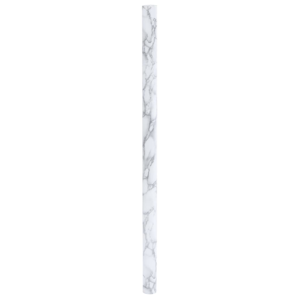 Furniture Sticker Self-Adhesive Marble White 90x500 cm PVC