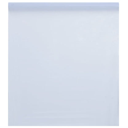 Window Films 3 pcs Static Frosted Transparent White PVC