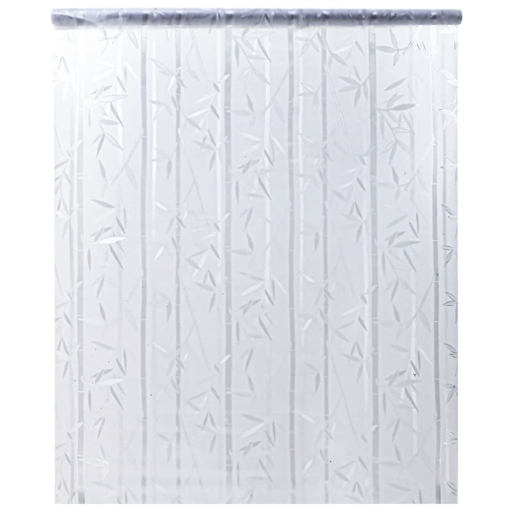 Window Films 2 pcs Frosted Bamboo Pattern PVC