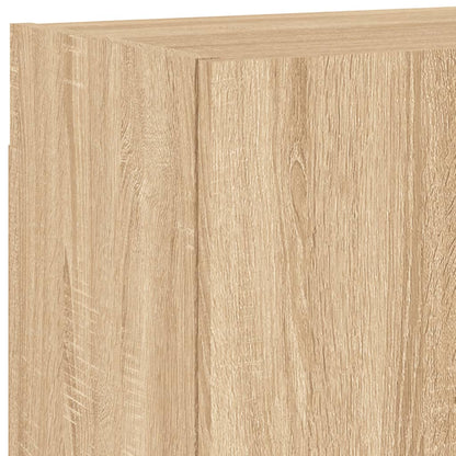 TV Wall Cabinet Sonoma Oak 40.5x30x40 cm Engineered Wood