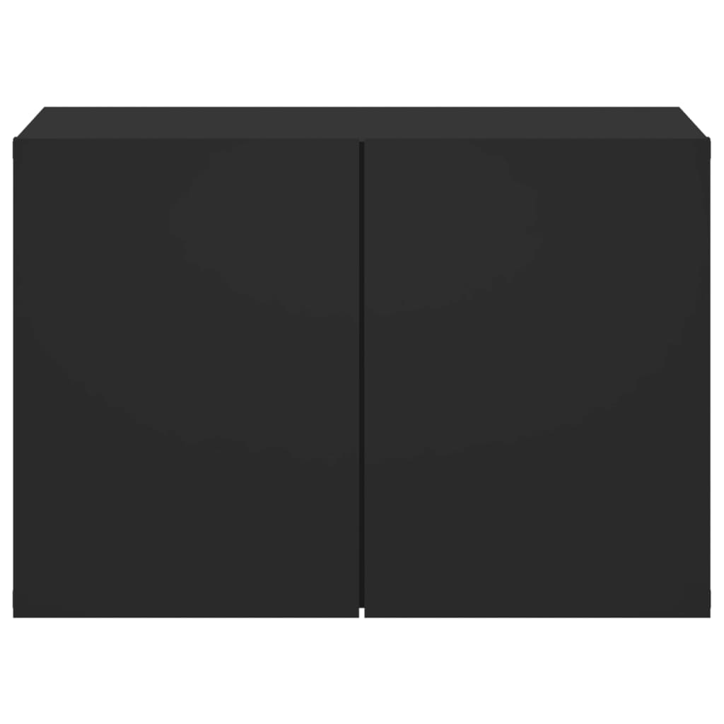 TV Cabinet Wall-mounted Black 60x30x41 cm