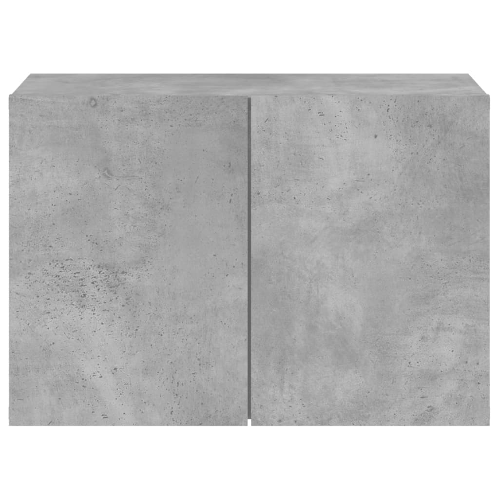 TV Cabinet Wall-mounted Concrete Grey 60x30x41 cm