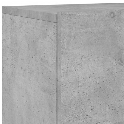 TV Cabinet Wall-mounted Concrete Grey 60x30x41 cm