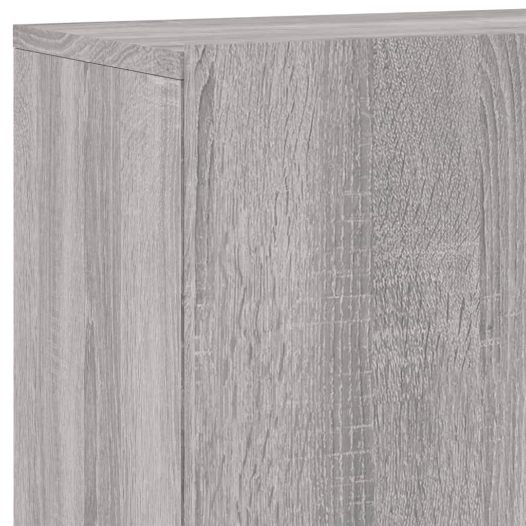 TV Cabinet Wall-mounted Grey Sonoma 100x30x41 cm