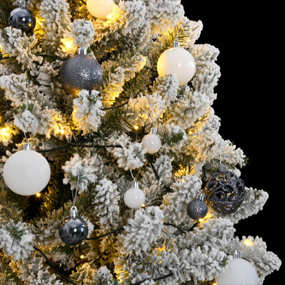 Artificial Hinged Christmas Tree 300 LEDs & Ball Set 300 cm