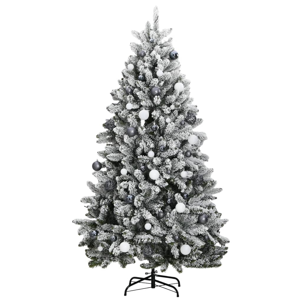 Artificial Hinged Christmas Tree 300 LEDs & Ball Set 300 cm