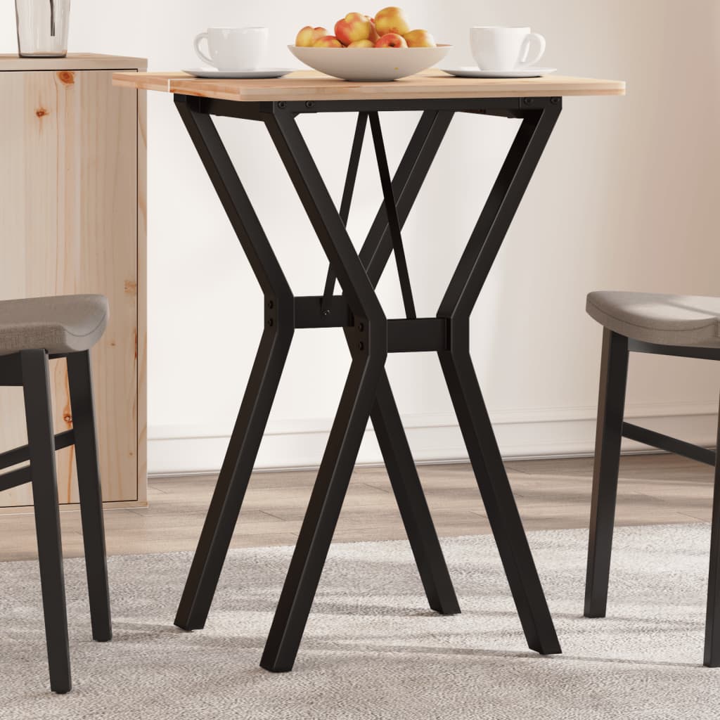 Dining Table Legs Y-Frame 40x40x73 cm Cast Iron