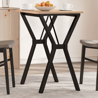 Dining Table Legs Y-Frame 60x40x73 cm Cast Iron