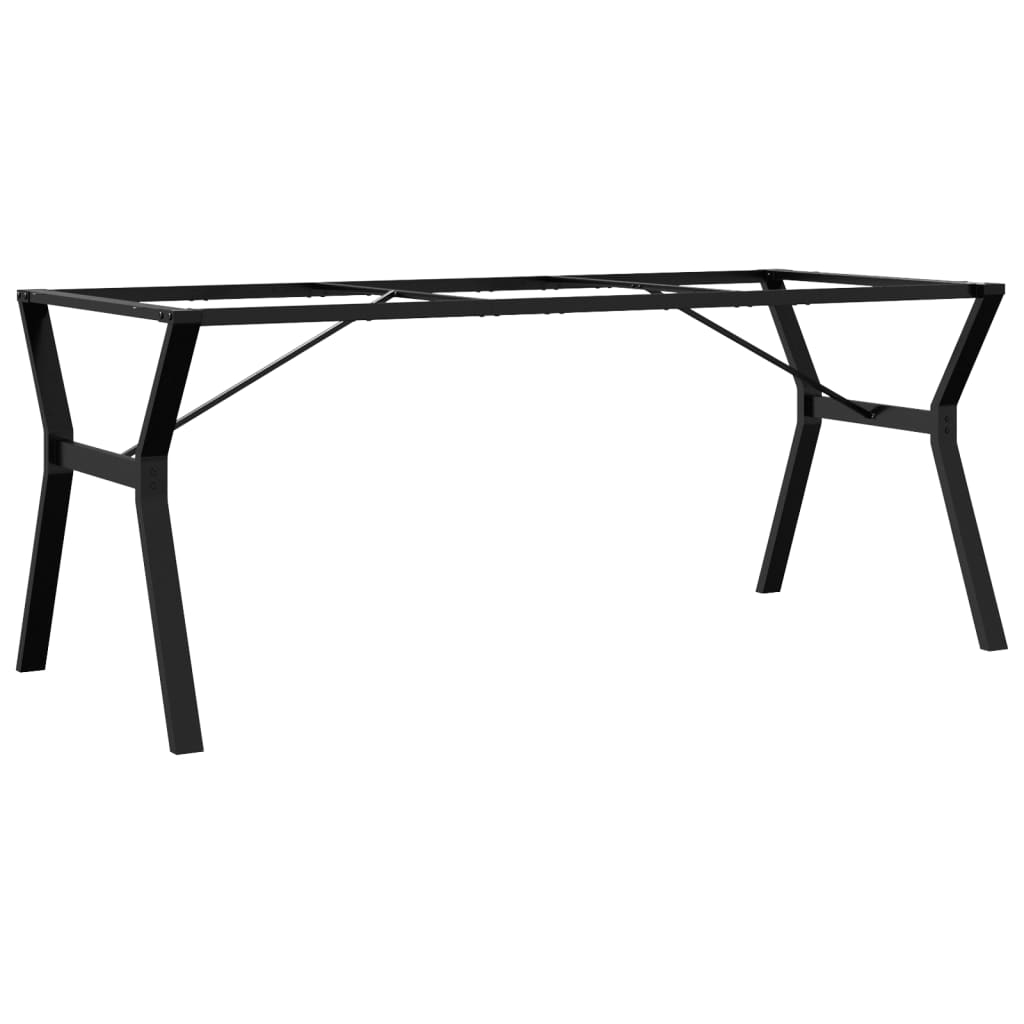 Dining Table Legs Y-Frame 180x80x73 cm Steel