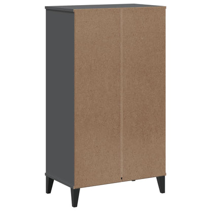 Shoe Cabinet VIKEN Anthracite Grey Engineered Wood