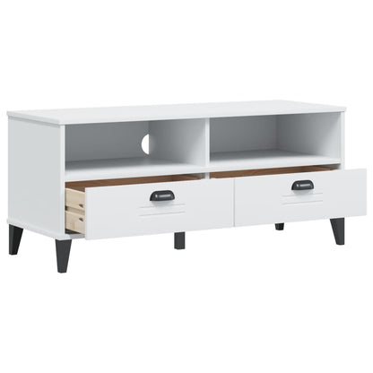 TV Cabinet VIKEN White Engineered Wood