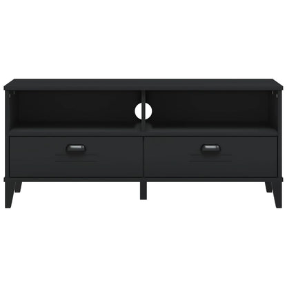 TV Cabinet VIKEN Black Engineered Wood