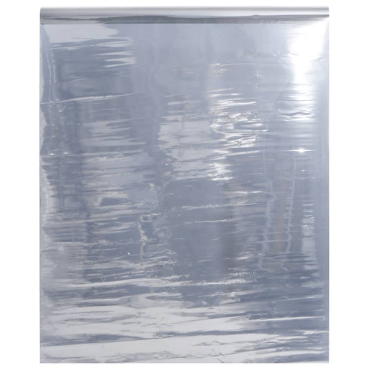 Solar Film Static Reflective Effect Silver 90x500 cm PVC