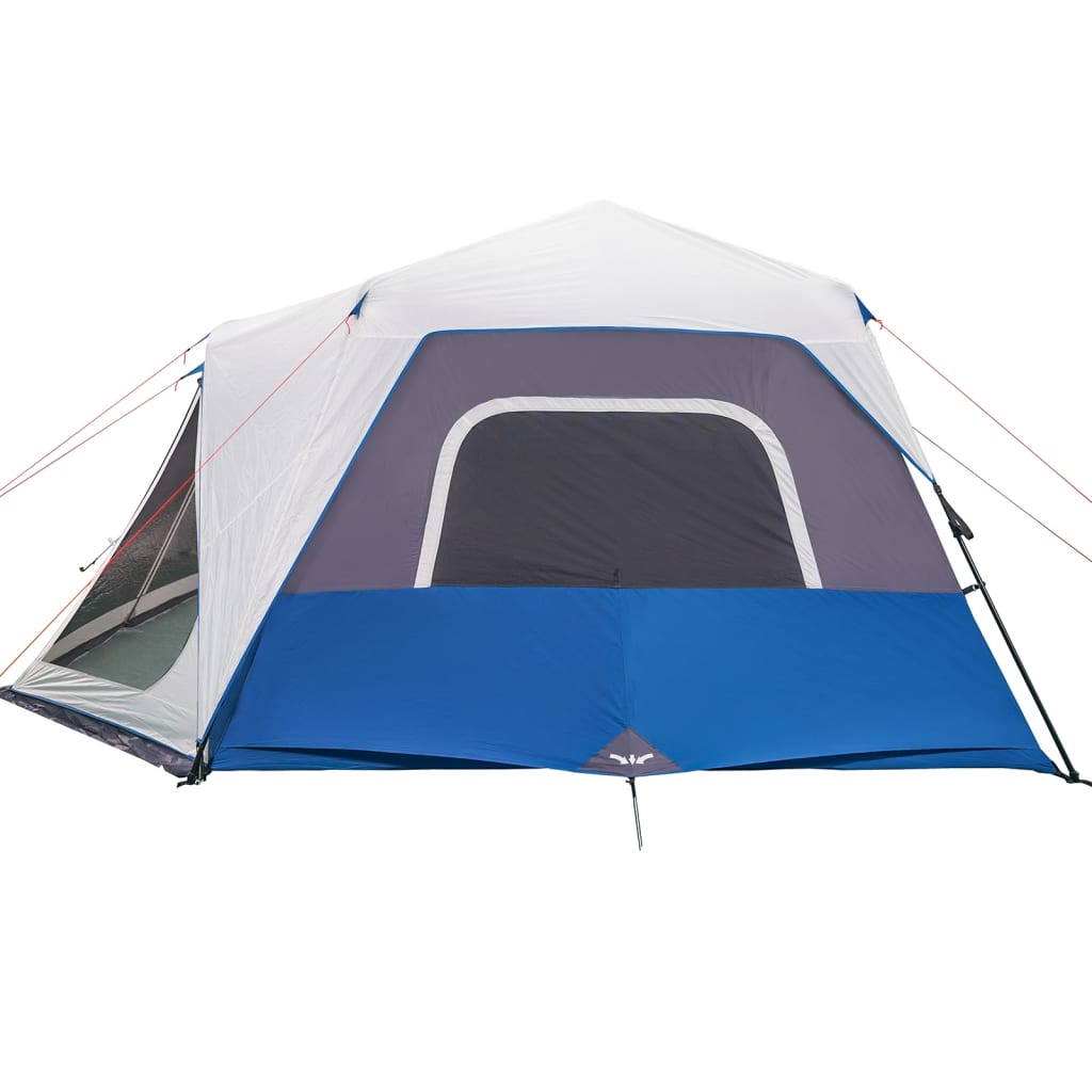 Family Tent with LED 10-Person Light Blue Quick Release