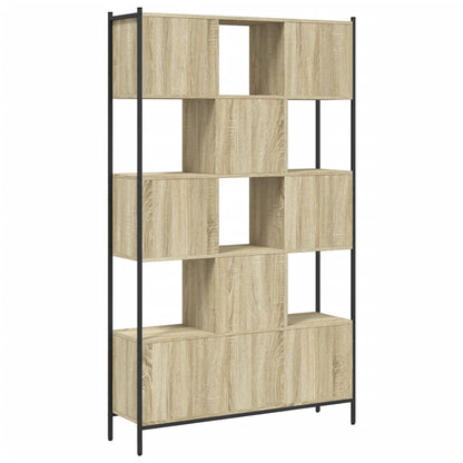 Bookcase Sonoma Oak 102x28x172 cm Engineered Wood