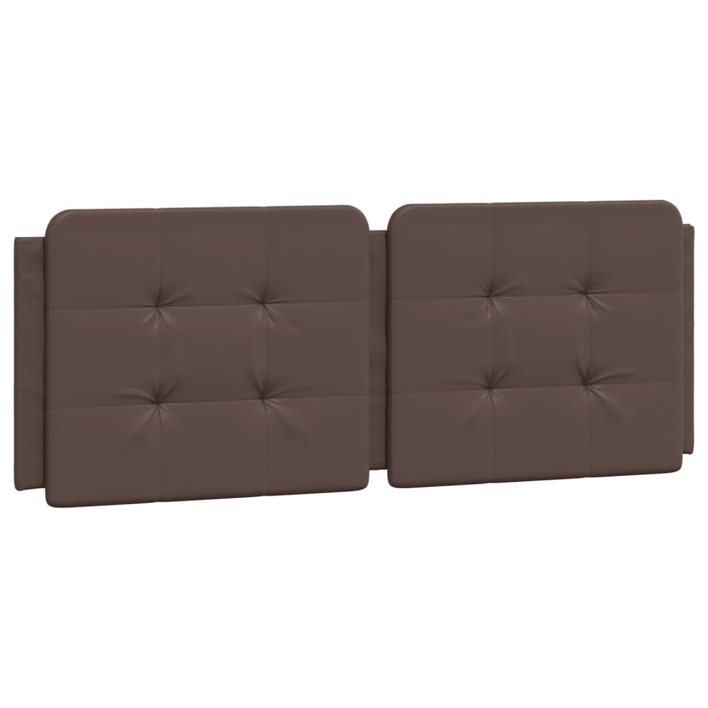 Bed Frame without Mattress Brown 140x200 cm Faux Leather