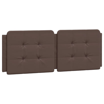 Bed Frame without Mattress Brown 140x200 cm Faux Leather