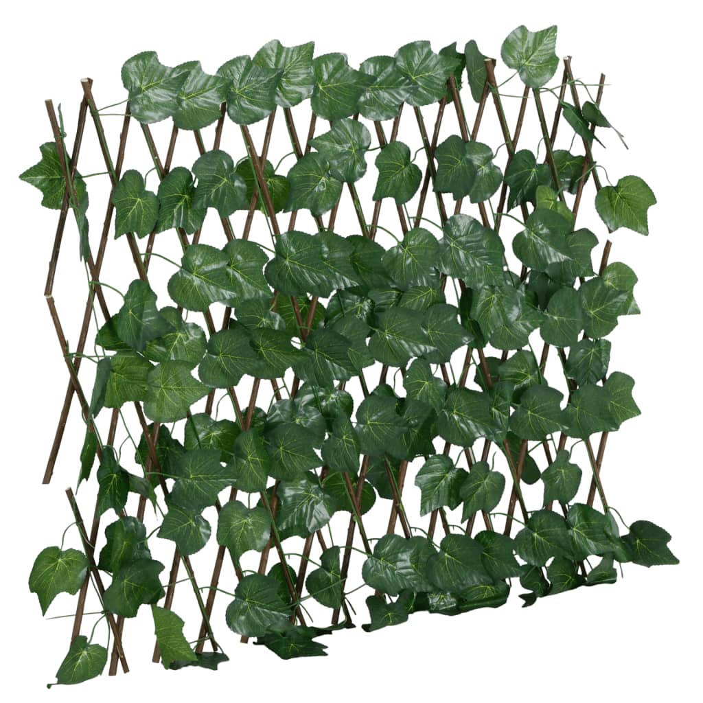 Artificial Grape Leaf Trellis Expandable Green 190x60 cm