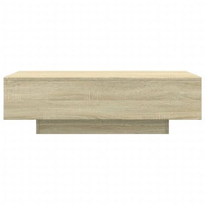 Coffee Table Sonoma Oak 100x49.5x31 cm Engineered Wood